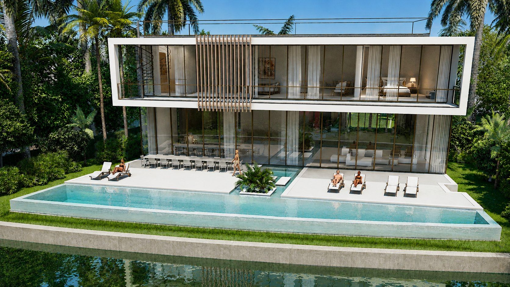 28 West Dilido Drive, Residential, Dilido Island, Miami Beach, FL — R+N Architecture — image 2