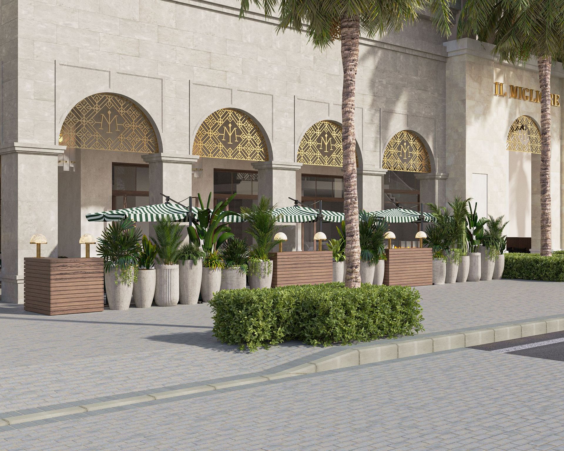 Il Migliore Restaurant, Commercial, Boca Raton, FL — R+N Architecture — image 2